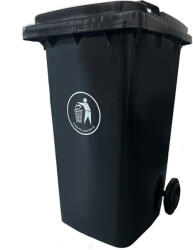 Leziter 240 l fekete (LKU-240F)