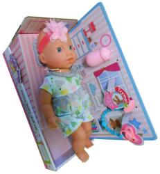 Apollo Játékbaba cumisüveggel és cumival, 35 cm magas