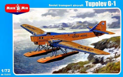 Micro Mir AMP Tupolev G-1 Soviet transport aircraft 1: 72 (MM72-012)