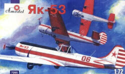 Amodel Yakovlev Yak-53 single-seat sporting ai. 1: 72 (AMO7285)