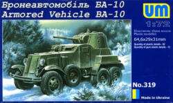UniModels Armored Vehicle BA-10 1: 72 (UM319)
