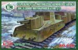 UniModels Experimental motorized armored car D-2 1: 72 (UMT649)