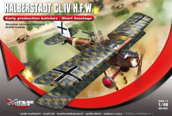 Mirage Hobby Halberstadt CL. IV H. F. W. (Early productio production batches/Short fuselage 1: 48 (481402)