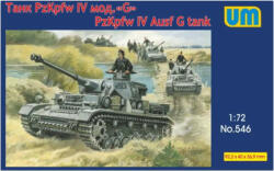UniModels Panzer IV Ausf G tank 1: 72 (UM546)