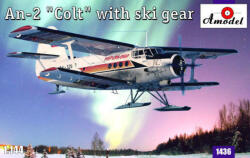 Amodel Antonov An-2 'Colt' with ski gear 1: 144 (AMO1436)