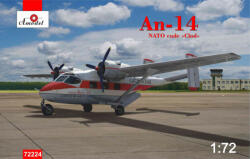 Amodel Antonov An-14 NATO code Clod 1: 72 (AMO72224)