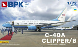 Big Planes Kits Boeing C-40A CLIPPER/B 1: 72 (BPK7224)