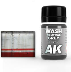 AK Interactive AK Effects AK-Interactive Neutral grey wash (általános szürke átmosó) AK677