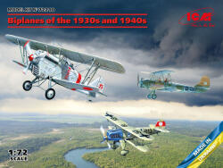 ICM Biplanes of the 1930s and 1940s (? ? -51A-1, Ki-10-II, U-2/Po-2VS) 1: 72 (72210)