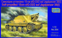 UniModels Self-propelled 15cm sIG-33/2 auf Jagdpanzer 38(t) 1: 72 (UM354)