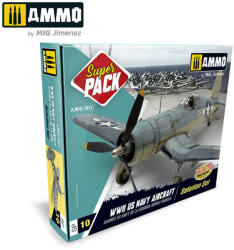 AMMO by MIG Jimenez AMMO SUPER PACK WWII US Navy Aircraft (A. MIG-7811)