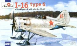 Amodel Polikarpov I-16 type 6 Soviet fighter 1: 72 (AMO72164)