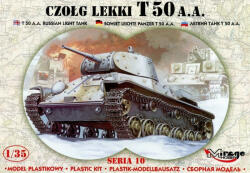 Mirage Hobby Leichter Panzer T 50 A. A mit Fotoätzteilen 1: 35 (35106)