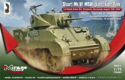 Mirage Hobby Stuart MK. VI M5A1 (Late) Light Tank 1: 72 (726089)