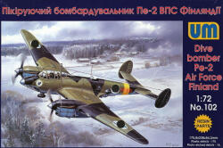 UniModels Dive Bomber Pe-2 1: 72 (UM102)