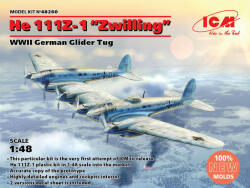 ICM He 111Z-1 Zwilling, WWII German Glider Tug 1: 48 (48260)