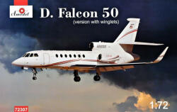 Amodel Dassault Falcon 50(version with winglets 1: 72 (AMO72307)