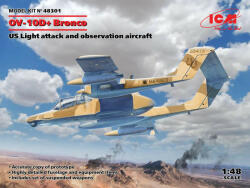 ICM OV-10D+ Bronco, US Attack Aircraft 1: 48 (48301)