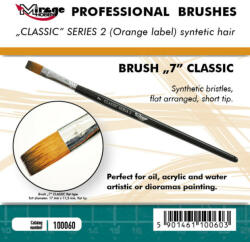 Mirage Hobby MIRAGE BRUSH FLAT HIGH QUALITY CLASSIC SERIES 2 size 7 (100060)