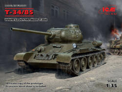 ICM T-34-85, WWII Soviet Medium Tank 1: 35 (35367)
