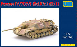 UniModels Panzer IV/70(V) (Sd. Kfz. 162/1) 1: 72 (UM552)