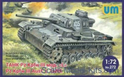 UniModels Pz. Kpfw III Ausf. L German tank with protective screen 1: 72 (UM272)