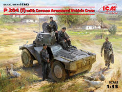 ICM P 204(f)with German Armoured VehicleCrew 1: 35 (35382)