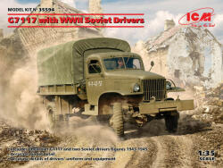 ICM G7117 with WWII Soviet Drivers 1: 35 (35594)
