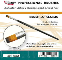 Mirage Hobby Brush Flat High Quality Classic Series 2 Size 5 (100058)