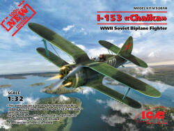 ICM I-153, WWII Soviet Fighter(100% new molds 1: 32 (32010)