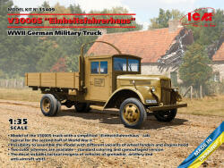 ICM V3000S Einheitsfahrerhaus, WWII German Military Truck 1: 35 (35409)