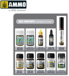 AMMO by MIG Jimenez AMMO SUPER PACK AVRO Lancaster and Night RAF Bombers Solution Set (A. MIG-7814)
