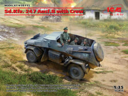 ICM Sd. Kfz. 247 Ausf. B with Crew 1: 35 (35111)