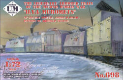 UniModels Iliya Muromets the legendary armored train of WWII 1: 72 (UMT698)