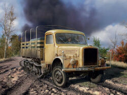 ICM KHD S3000/SS M Maultier WWII German Semi-Tracked Truck 1: 35 (35453)