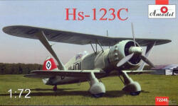 Amodel Henschel Hs 123C dive-bomber 1: 72 (AMO72248)