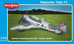 Micro Mir AMP Yakovlev Yak-11 Soviet trainer aircraft 1: 72 (MM72-007)