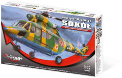 Mirage Hobby MULTI-TASK HELICOPTER PZL W-3T SOKOL(TRANSPORT AND RESCUE VERSION) 1: 72 (725055)