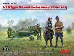 ICM I-16 type 24 with Soviet Pilots(1939-42) Limited 1: 32 (32007)