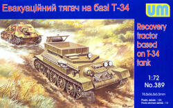 UniModels Recovery tractor on T-34 basis 1: 72 (UM389)