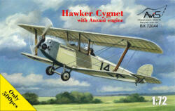 Avis Hawker Cygnet with Anzani engine 1: 72 (AV72044)