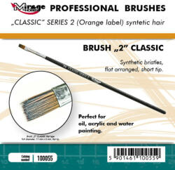 Mirage Hobby Brush Flat High Quality Classic Series 2 Size 2 (100055)