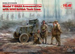 ICM Model T RNAS Armoured Car with WWI British Tank rew 1: 35 (35670)