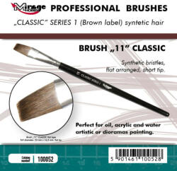Mirage Hobby MIRAGE BRUSH FLAT HIGH QUALITY CLASSIC SERIES 1 size 11 (100052)