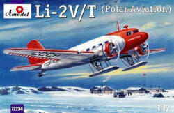 Amodel Lisunow Li-2V/T Soviet polar aircraft 1: 72 (AMO72234)