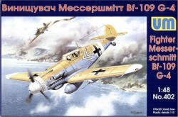 UniModels Messerschmitt Bf 109G-4/R3 1: 72 (UM402)