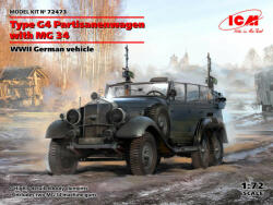 ICM Type G4 Partisanenwagen with MG 34, WWII German vehicle 1: 72 (72473)