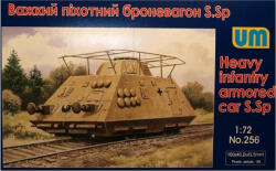 UniModels Heavy infantry armored car S. Sp 1: 72 (UM256)