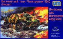 UniModels Flammpanzer 38(t) Hetzer 1: 72 (UM355)