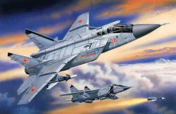 ICM MiG-31 Foxhound Russian Heavy Interceptor Fighter 1: 72 (72151)